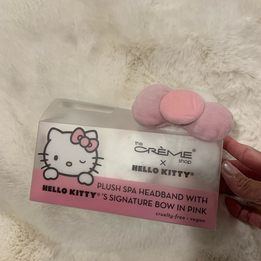 Hello kitty plush headband